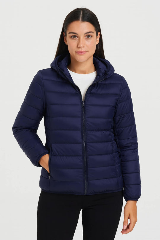 EVA | GEWATTEERDE JAS MET CAPUCHON