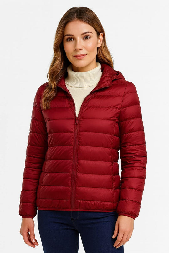 EVA | GEWATTEERDE JAS MET CAPUCHON