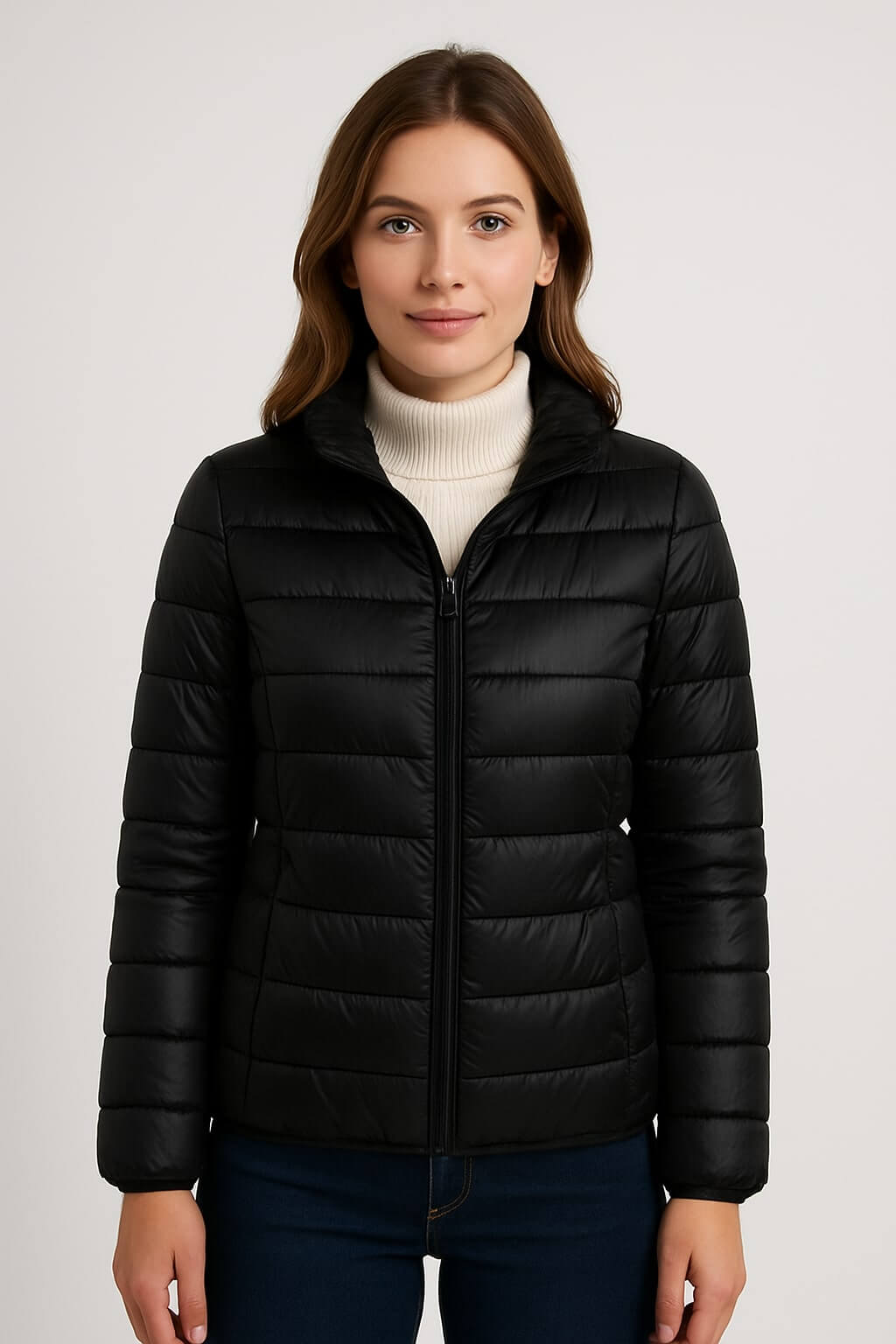 EVA | GEWATTEERDE JAS MET CAPUCHON