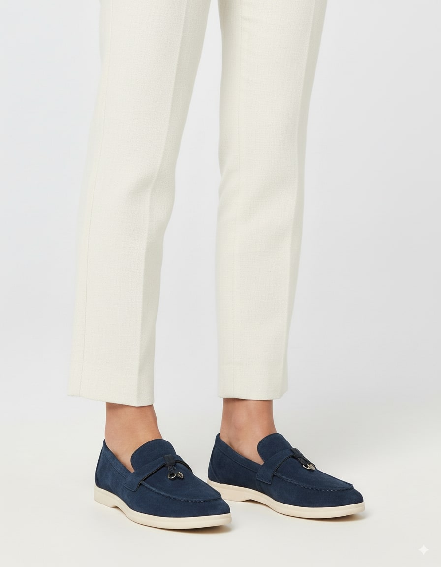 ELIZA | SUÈDE LADY LOAFERS
